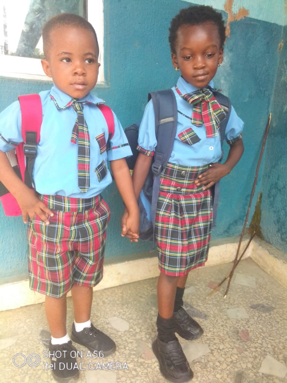 Students at Model Foundation Academy