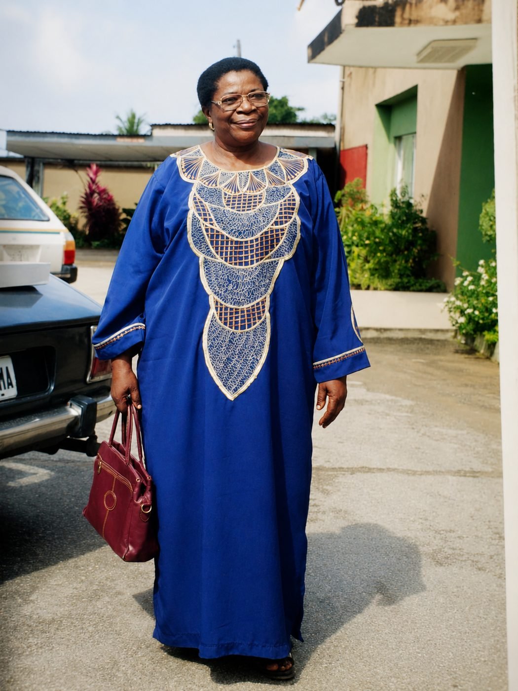 Unveiling the statue of Late Deaconess Edoma Iyawot