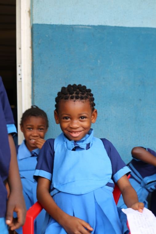 A pupil of Edoma Iyawot Academy